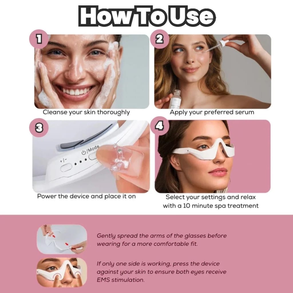 Under-Eye Red Light Therapy